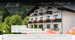 Desktop Screenshot of jenbacherhof.at